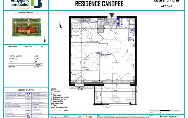 Appartement à vendre    2 pièces •  Saint-Vincent-de-Tyrosse