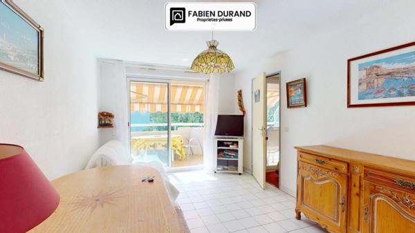 Mandelieu-la-Napoule - Appartement 3 pièces dernier étage avec double terrasse et box