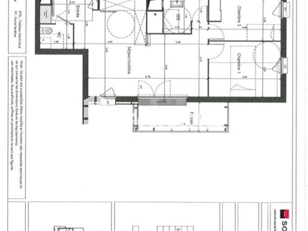 Location Appartement 3 pièces 63.82 m² - 104 AVENUE DE ROUEN Vernon 27200