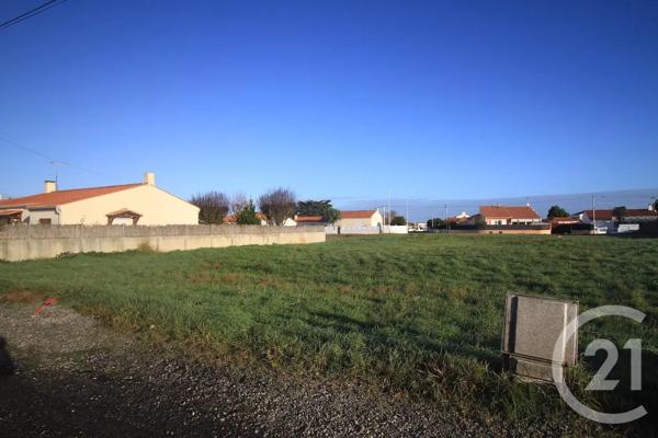 Terrain à vendre  321 m 2   ST HILAIRE DE RIEZ  - 85