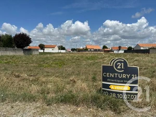 Terrain à vendre  321 m 2   ST HILAIRE DE RIEZ  - 85