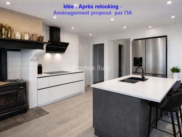 Maison - Proximite oloron-sainte-marie - Réf.:205352 MAISON DE 144 M² - 5 MN D'OLORON- JARDIN - GARAGE -