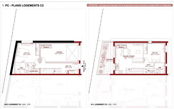 Appartement à vendre    3 pièces •  Frontonas