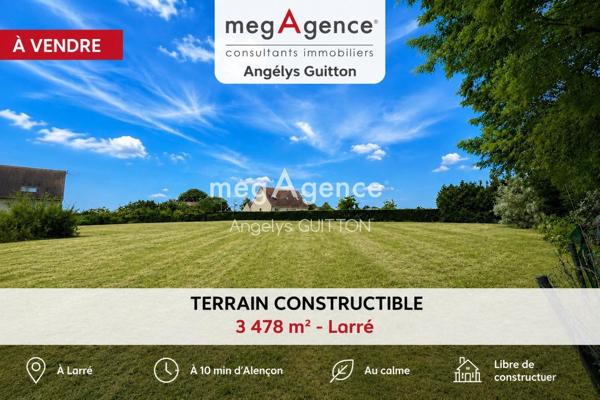 Terrain à ALENCON, 61000 - 3478m²