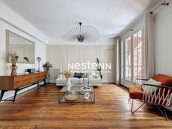 ISSY LES MOULINEAUX - Appartement 2/3 pièces avec balcon charme de l'ancien