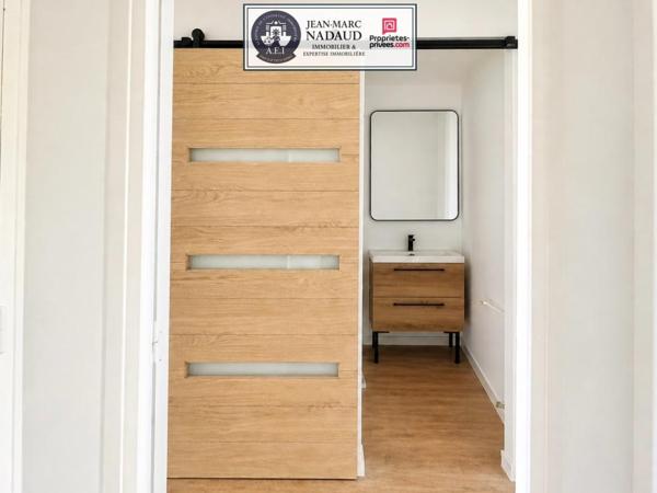 3 PIÈCES ENTIÈREMENT RÉNOVÉ  CLIM+ GARAGE + CAVE, TOUT À PIED'
