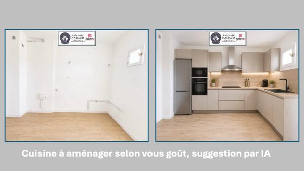 3 PIÈCES ENTIÈREMENT RÉNOVÉ  CLIM+ GARAGE + CAVE, TOUT À PIED'