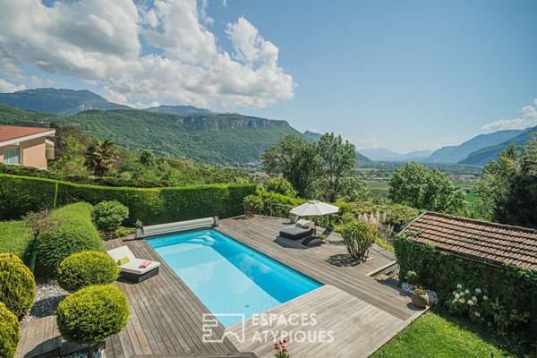 Propriété d’exception aux portes de Voiron avec vue imprenable