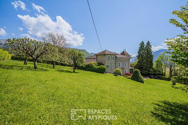 Propriété d’exception aux portes de Voiron avec vue imprenable