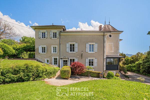 Propriété d’exception aux portes de Voiron avec vue imprenable