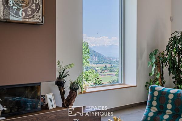 Propriété d’exception aux portes de Voiron avec vue imprenable