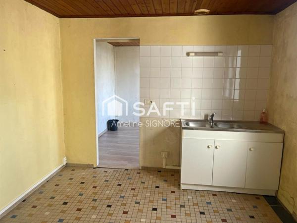 Studio à rafraîchir de 21m²