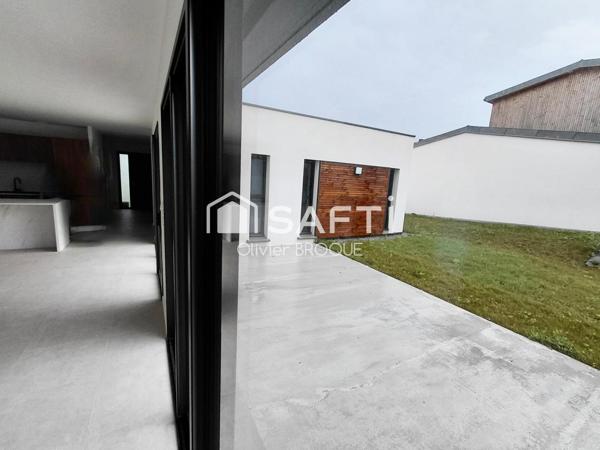 Maison de plain pied toute neuve, 3 chambres, classée A,quartier calme, proche des commoditées