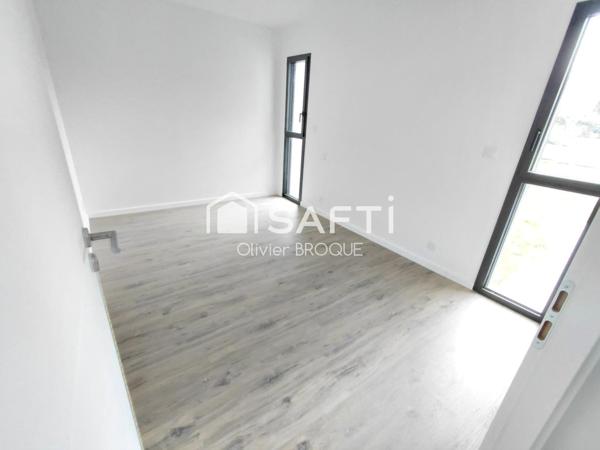 Maison de plain pied toute neuve, 3 chambres, classée A,quartier calme, proche des commoditées