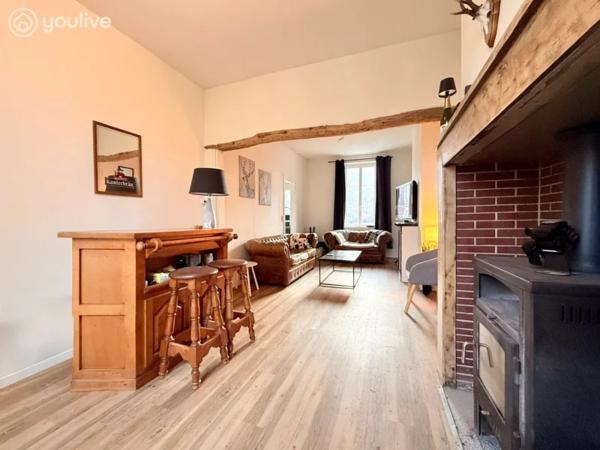 MAINTENANT 159 000 € – TOUT À PIED – ZÉRO TRAVAUX – 113 M2 AU COEUR D’OURVILLE-EN-CAUX.