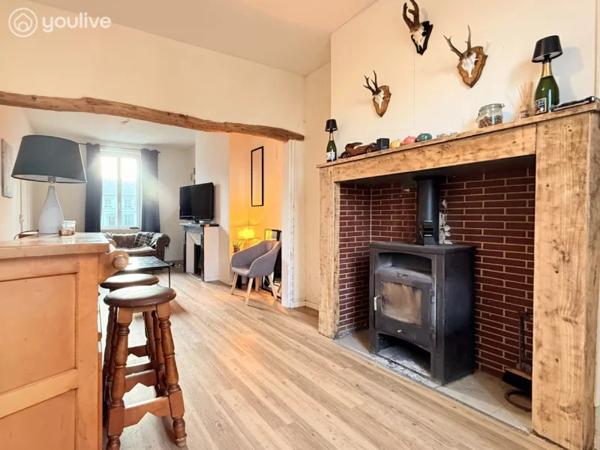 MAINTENANT 159 000 € – TOUT À PIED – ZÉRO TRAVAUX – 113 M2 AU COEUR D’OURVILLE-EN-CAUX.