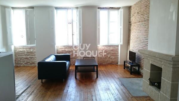 À louer, appartement 2 pièces bis meublé de 51 m²,à TOULOUSE (31000) - Carmes Centre ville