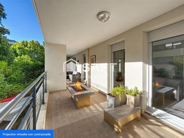 Marseille 8ème Perier -type 3 - terrasse de 28m2-