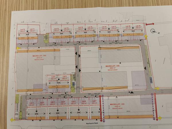 Achat terrain Guilvinec - 300 m² - 62 000 €