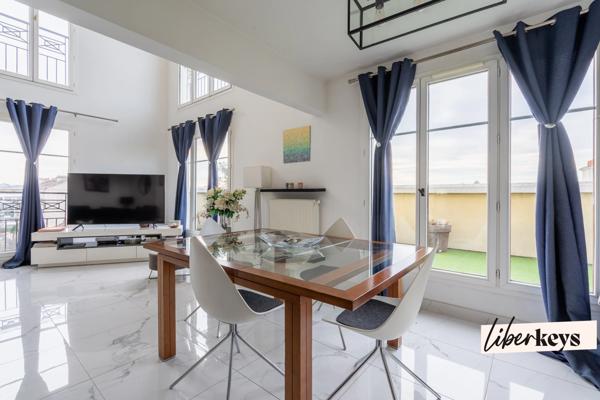DUPLEX 5 pièces - 125 m² de terrasse VUE DÉGAGÉE - Maisons-Alfort