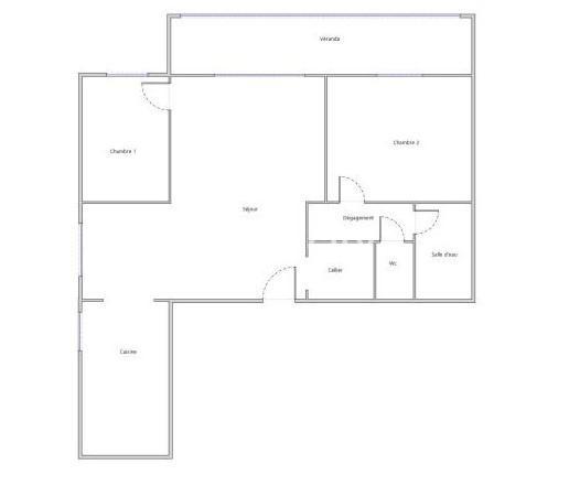 Appartement 3 pièces - 84 m²