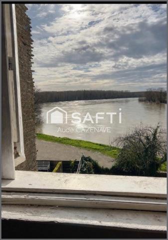 Immeuble rare rénové vue Garonne