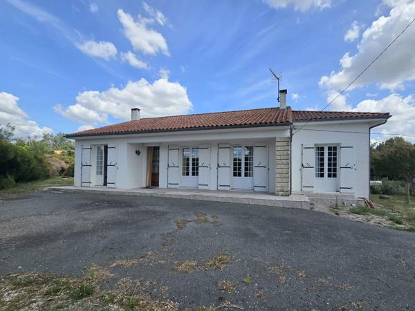 Maison de plain pied 4 chambres garage et jardin à Villetoureix