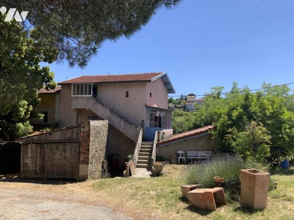 maison à rénover avec garage et terrain