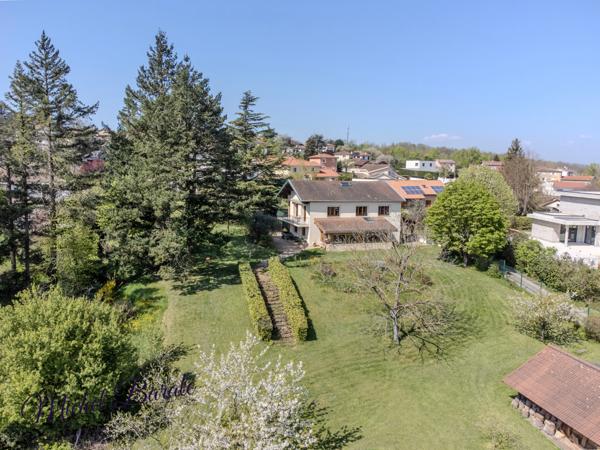 Maison à vendre 5 pièces à DARDILLY (69) dans un cadre exceptionnel !