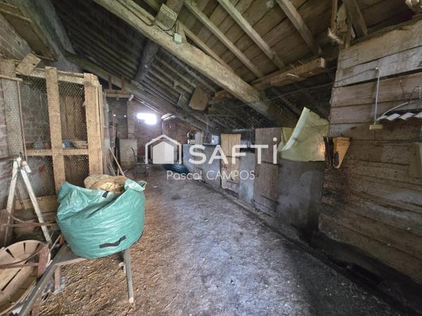 Maison 8 pièces de 178m² avec dépendances, terrain 2713m²