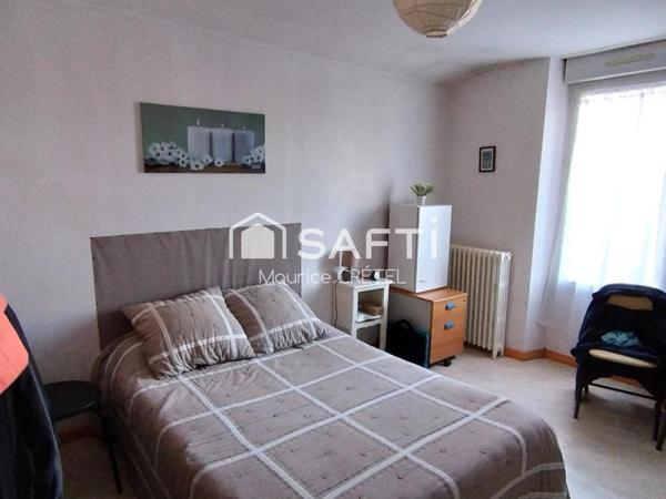 MAISON A ETAGE 99M²+4CHS+COUR