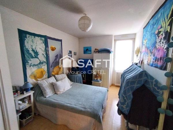 MAISON A ETAGE 99M²+4CHS+COUR