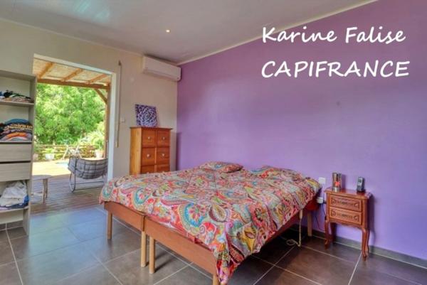 A vendre SAINTE LUCE (972) - Villa T4 avec piscine, bungalow et appartement T3 proche plage