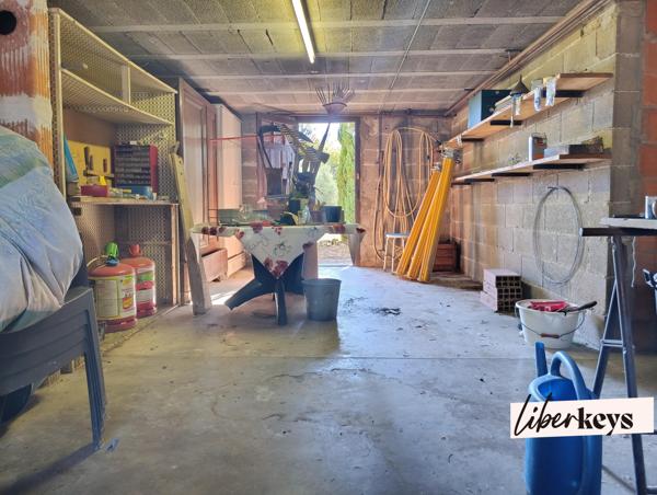 MAISON SUR SOUS-SOL - TERRAIN 1500 m² - 2 CHAMBRES - GARAGE - 71700 TOURNUS