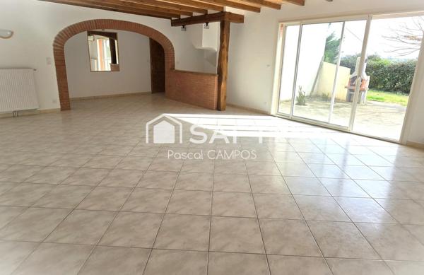 Maison t6 de 136m², 5 chambres, vue Pyrénées