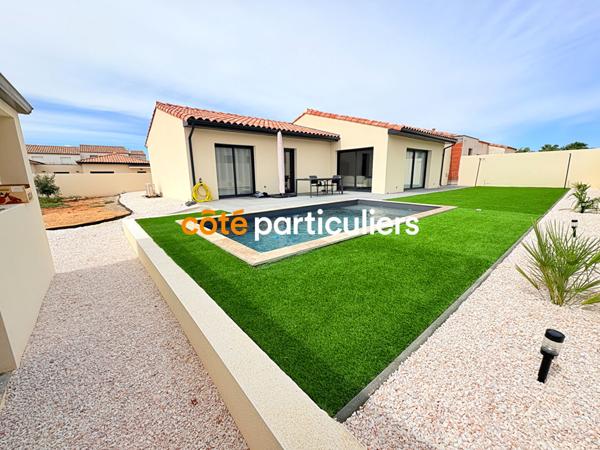 Vente Maison103,41 m² - 4 Pièces - SAINT ANDRE DE ROQUELONGUE (11200)