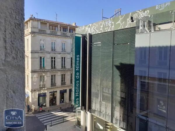 Appartement à louer 1 pièce 23.67m² Nîmes (30000)