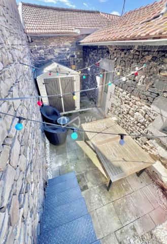 Maison de ville de type 3 avec garage, terrasse et jardinet