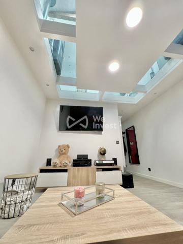 Maison de ville de type 3 avec garage, terrasse et jardinet