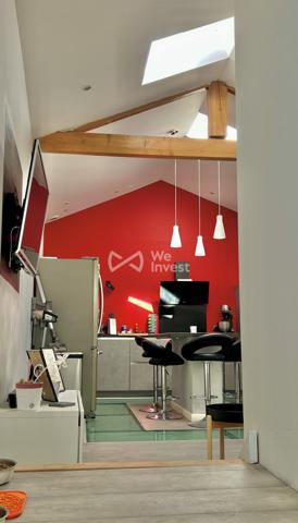 Maison de ville de type 3 avec garage, terrasse et jardinet