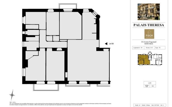 Appartement à vendre    5 pièces •  Nice