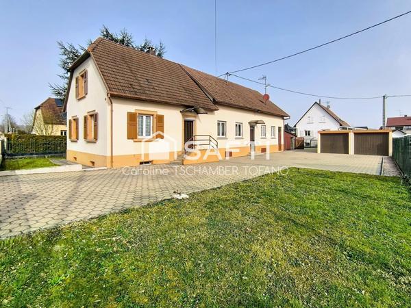 Maison individuelle avec fort potentiel d'agrandissement