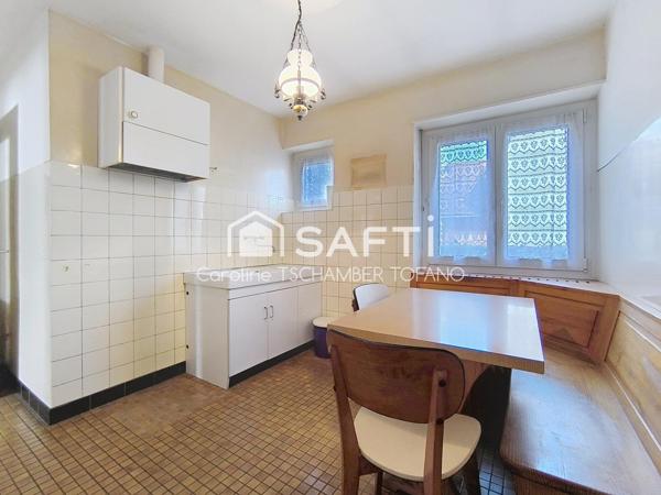 Maison individuelle avec fort potentiel d'agrandissement