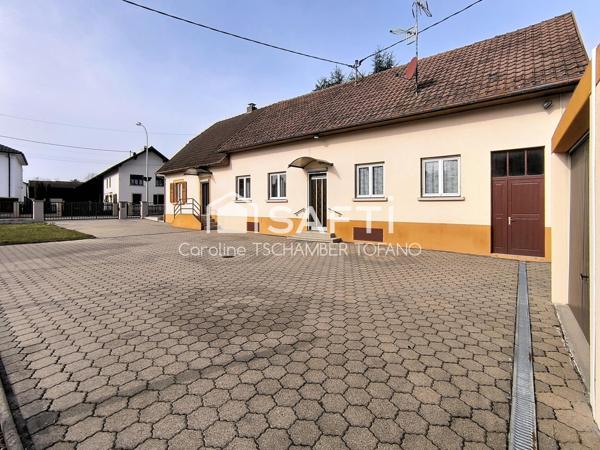 Maison individuelle avec fort potentiel d'agrandissement