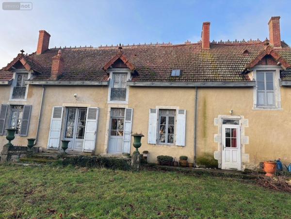Maison de maître à vendre à Augy-sur-Aubois dans le Cher (18600), ref : 18022/786