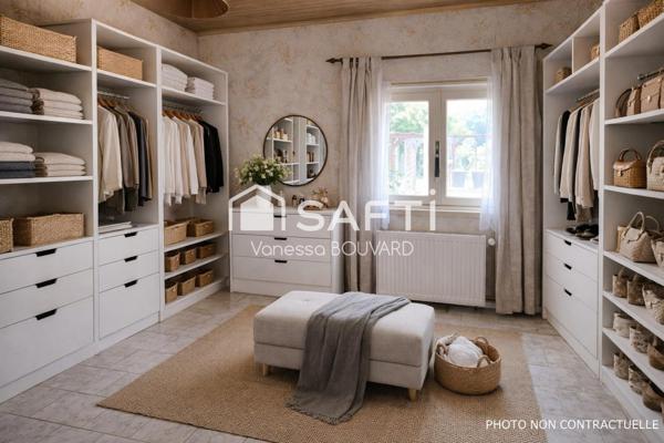 Maison familiale 6pièces 157m2 vivable de plain pied