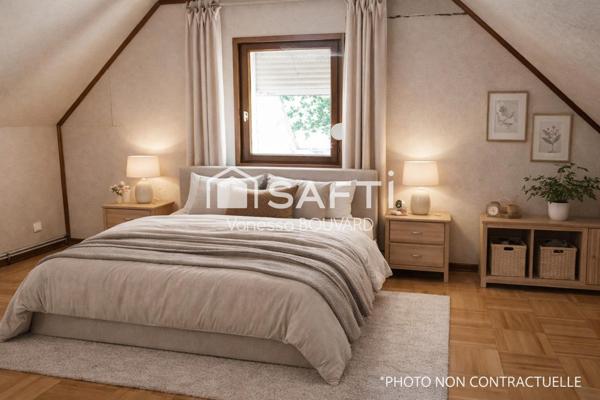 Maison familiale 6pièces 157m2 vivable de plain pied