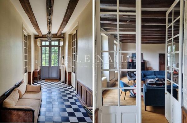 Dans la vallée de l'Indre, manoir des XVe et XVIIe siècles avec piscine sur 3.86 hectares