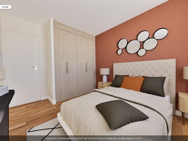 Valence Chateauvert superbe T4 de 61m2