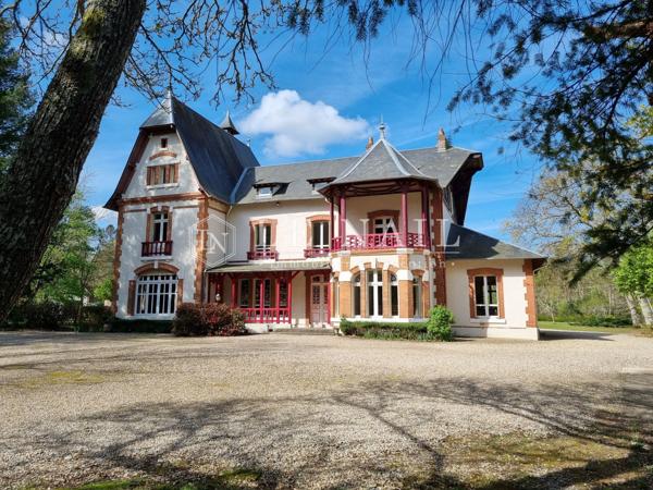 Elégant manoir dans un parc de 6 hectares en Sologne